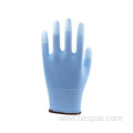 Hespax Mens PU Finger Dipped Dexterous Safety Glove